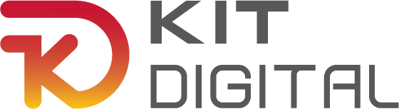 Logotipo de Kit Dig, una empresa dedicada a soluciones digitales innovadoras.